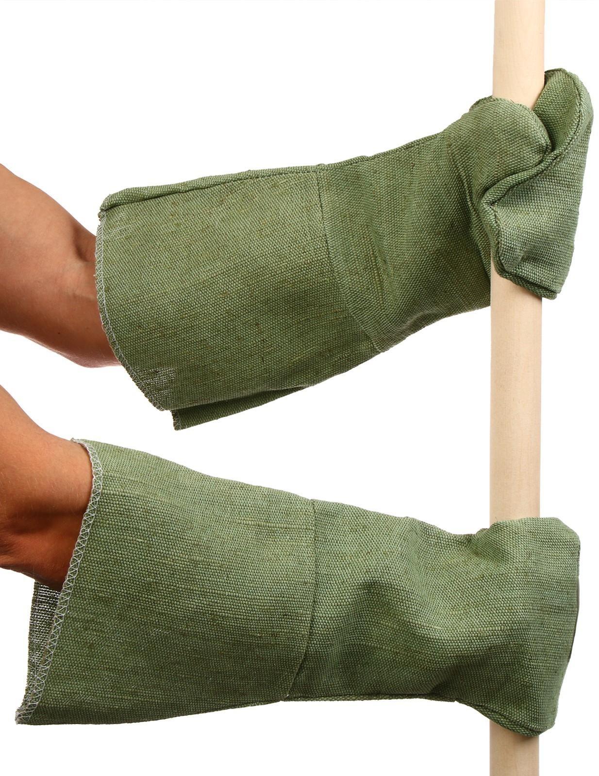 Рукавицы брезентовые, ОП2 плотность 480, зелёные