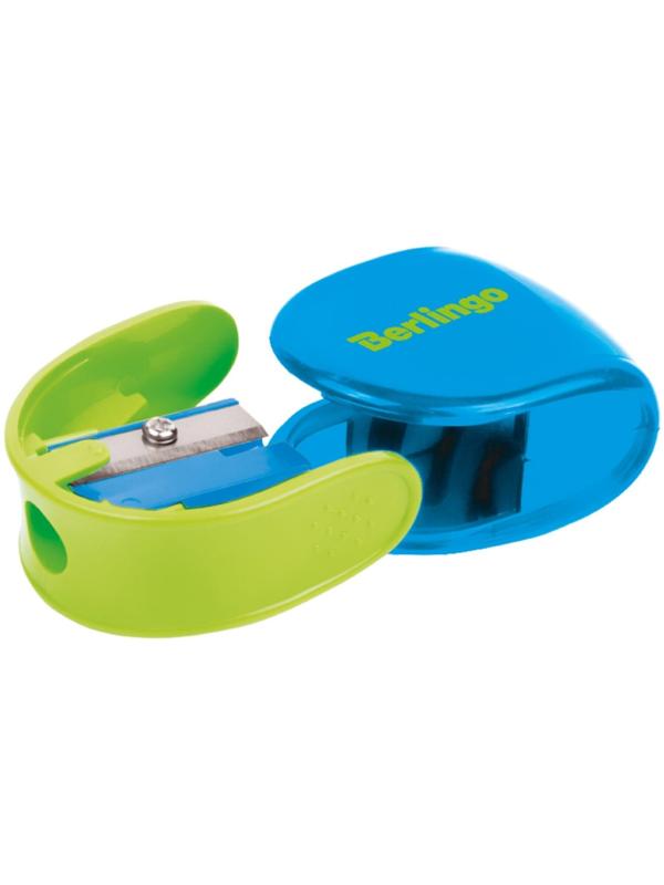 Точилка 1 отверстие с контейнером Berlingo 