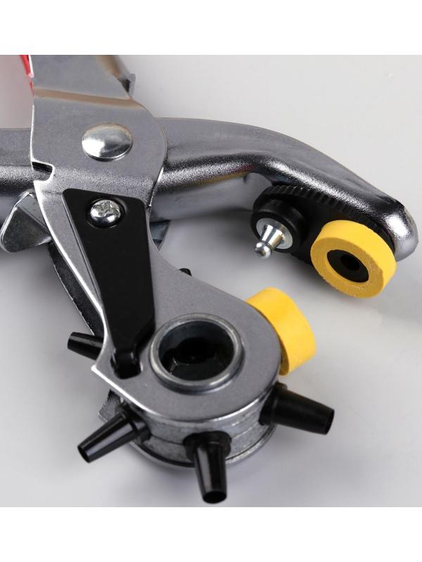 Щипцы-пробойник для установки блочек и кнопок, с блочками и кнопками, HPU-6