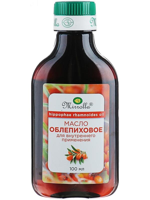 Масло облепиховое Mirrolla, пищевое, 100 мл