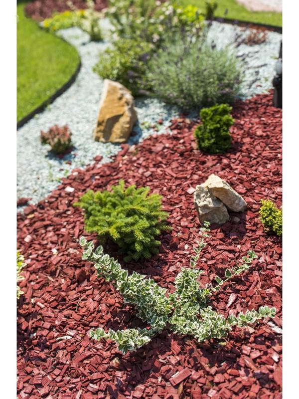 Щепа декоративная, красная 60л.