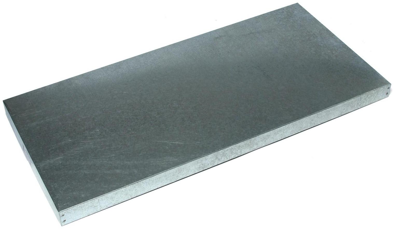 Поддон, 44 × 94 × 5 см, металл, серый