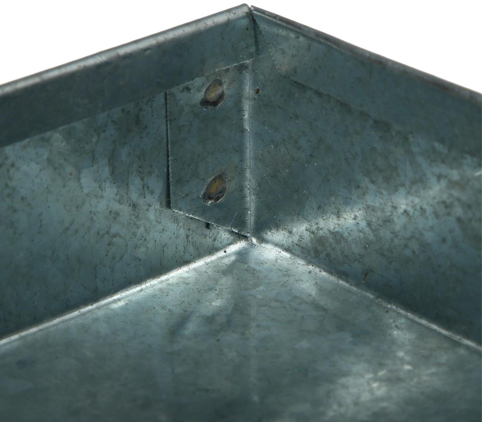 Поддон, 44 × 94 × 5 см, металл, серый