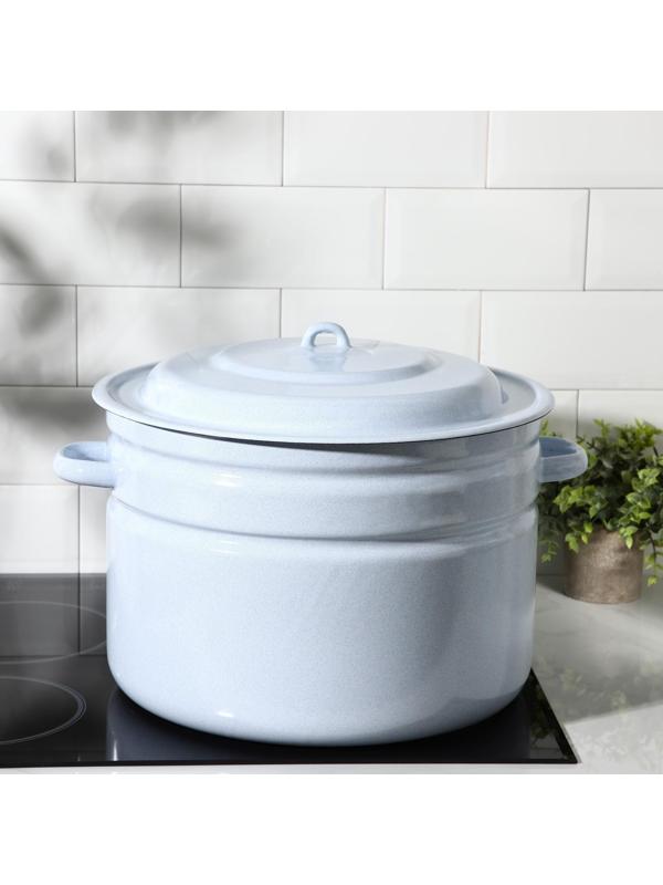 Бак эмалированный, 25 л, индукция, цвет МИКС