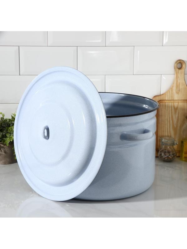 Бак эмалированный, 25 л, индукция, цвет МИКС