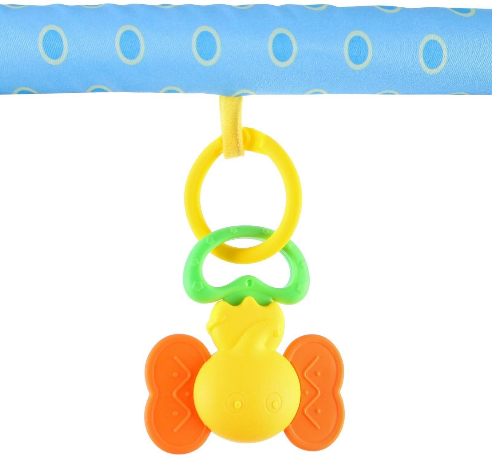 Дуга игровая мягкая на коляску/кроватку «Слоник», р-р 46-80, цвет МИКС