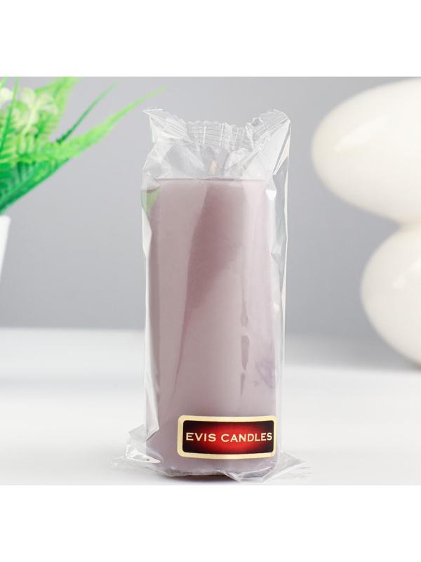 Свеча - цилиндр, 4×12 см, 15 ч, дымка