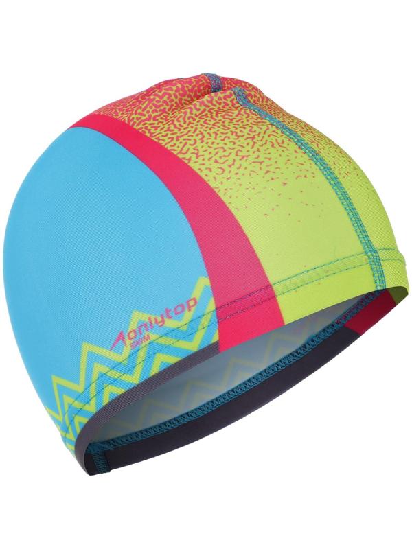 Шапочка для плавания детская, тканевая, обхват 46-52 см