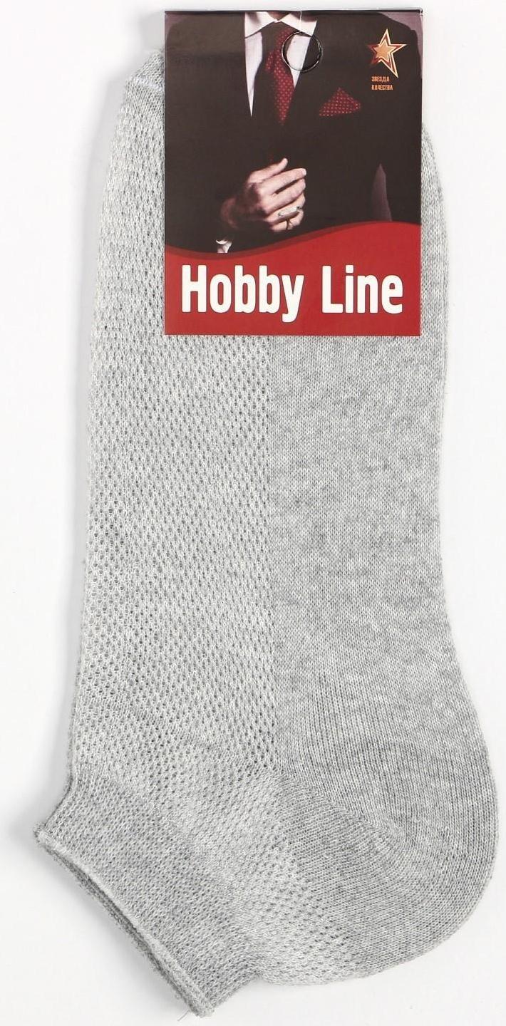 Носки мужские, цвет серый, размер 25