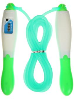 Скакалка 2,7 м, d=0,5 см, со счётчиком, цвета МИКС