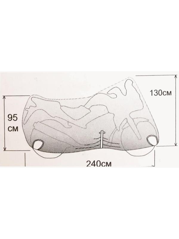 Чехол на мотоцикл Стилс М-028, размер L