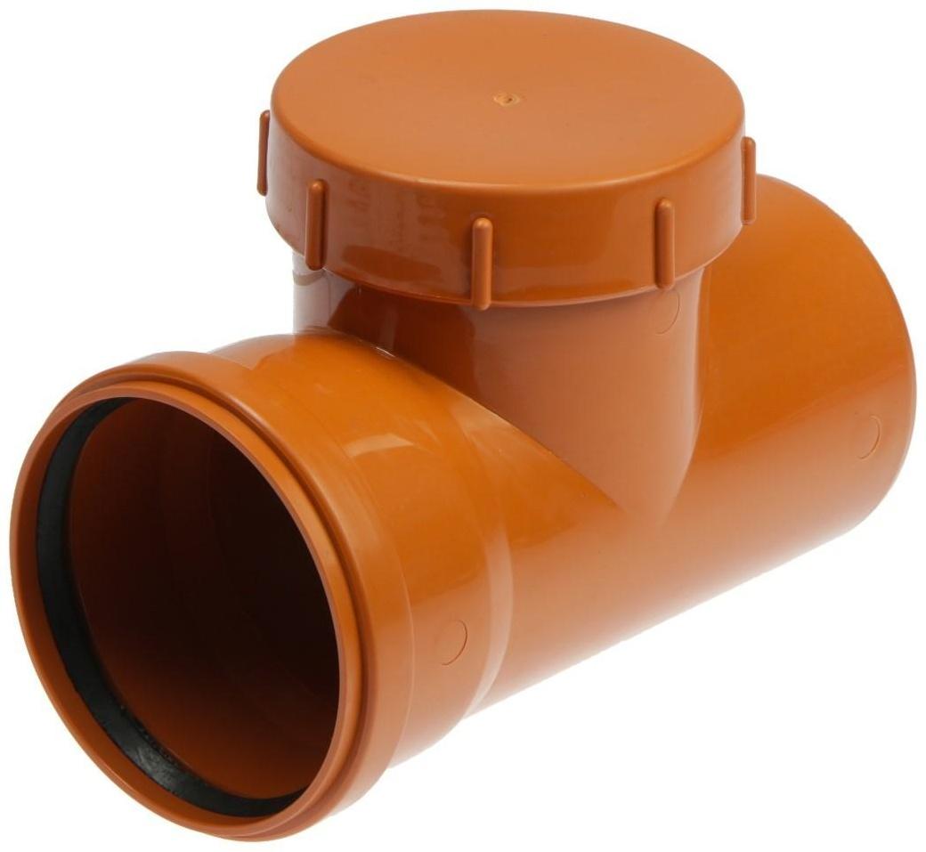 Ревизия канализационная FLEXTRON, наружная, d=110 мм