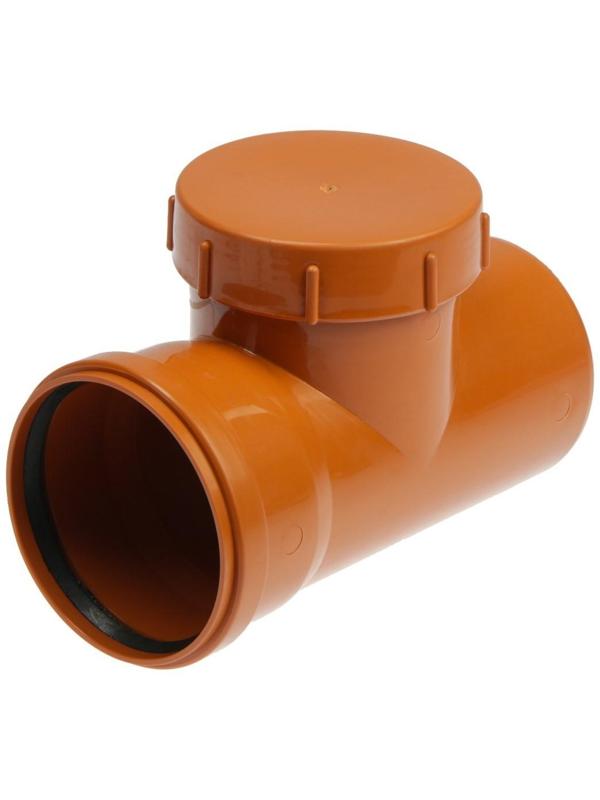 Ревизия канализационная FLEXTRON, наружная, d=110 мм