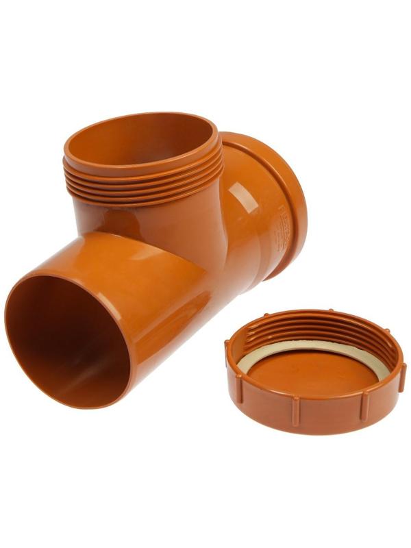 Ревизия канализационная FLEXTRON, наружная, d=110 мм