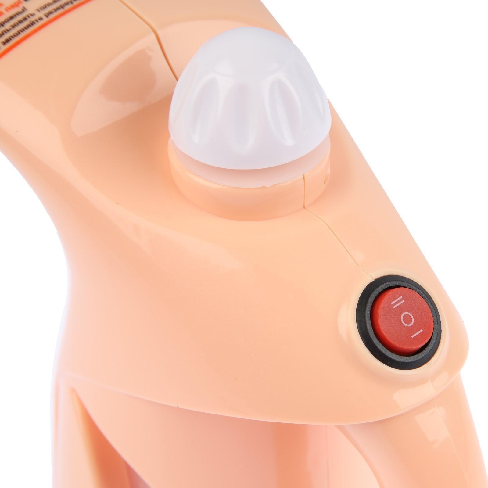 Отпариватель Irit IR-2354, ручной, 800 Вт, 200 мл, 20 г/мин, шнур 1.58 м, персиковый