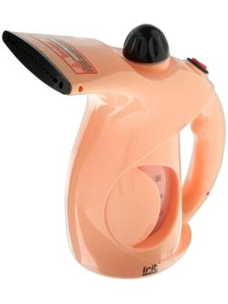 Отпариватель Irit IR-2354, ручной, 800 Вт, 200 мл, 20 г/мин, шнур 1.58 м, персиковый