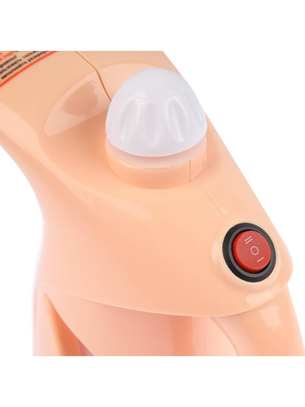 Отпариватель Irit IR-2354, ручной, 800 Вт, 200 мл, 20 г/мин, шнур 1.58 м, персиковый