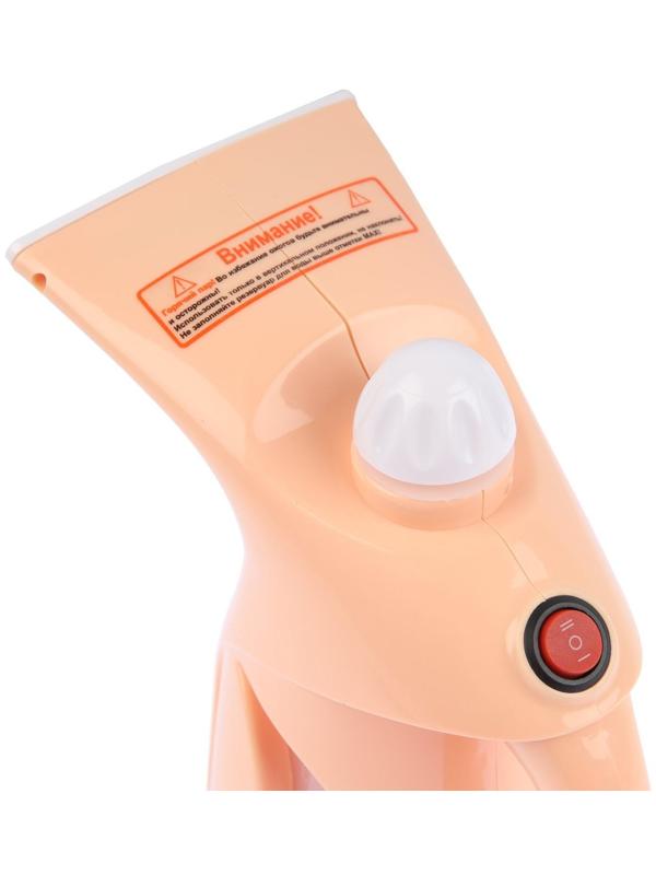 Отпариватель Irit IR-2354, ручной, 800 Вт, 200 мл, 20 г/мин, шнур 1.58 м, персиковый