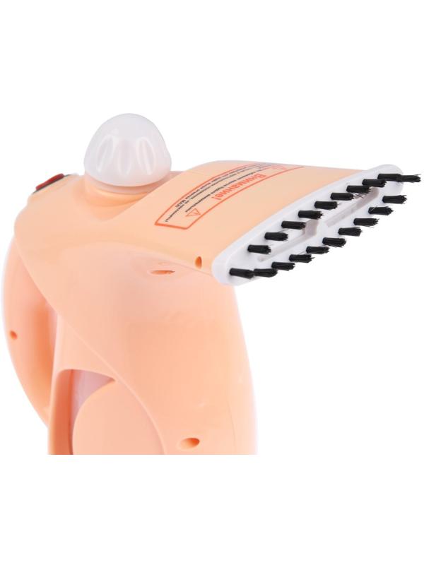 Отпариватель Irit IR-2354, ручной, 800 Вт, 200 мл, 20 г/мин, шнур 1.58 м, персиковый