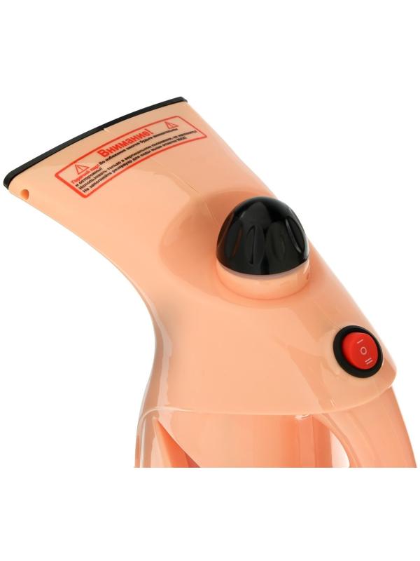 Отпариватель Irit IR-2354, ручной, 800 Вт, 200 мл, 20 г/мин, шнур 1.58 м, персиковый