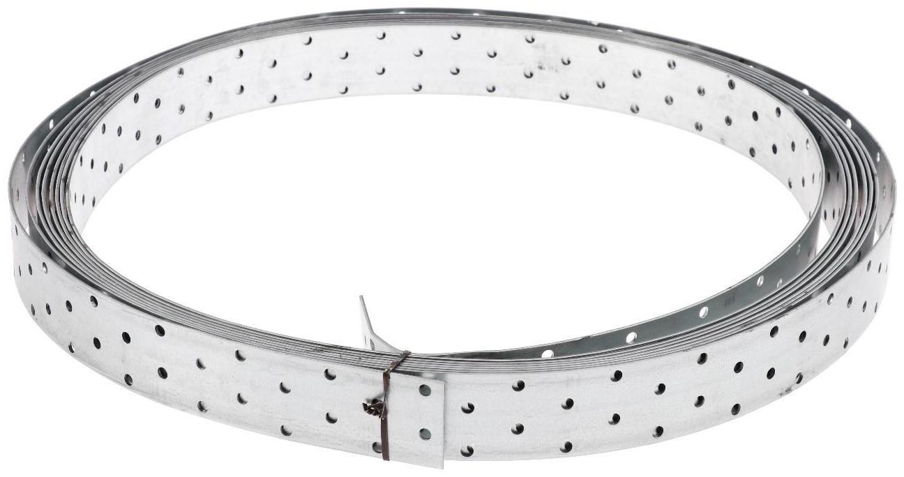 Лента монтажная перфорированная ТУНДРА krep, LM40, 10 м