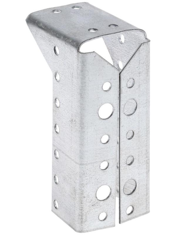 Опора бруса закрытая ТУНДРА krep, 50х140х76х2 мм, в упаковке 10 шт.