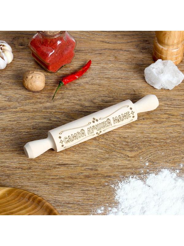 Скалка с надписью 