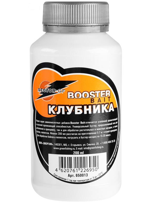 Добавка Greenfishing BUSTER BAIT, клубника, 200 мл