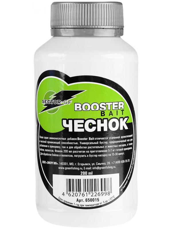 Добавка Greenfishing BUSTER BAIT, чеснок, 200 мл