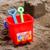 Набор для игры в песке: ведро-крепость, лопата, грабли,ФИКСИКИ цвет МИКС, 530 мл