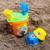 Набор для игры в песке: ведро, сетка, лопата, грабли, 2 формочки, ФИКСИКИ цвет МИКС, 530 мл