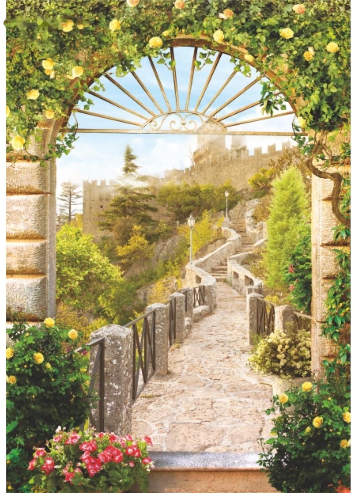 Фотообои Bellissimo Весна в Греции, 4 листа 140х200 см