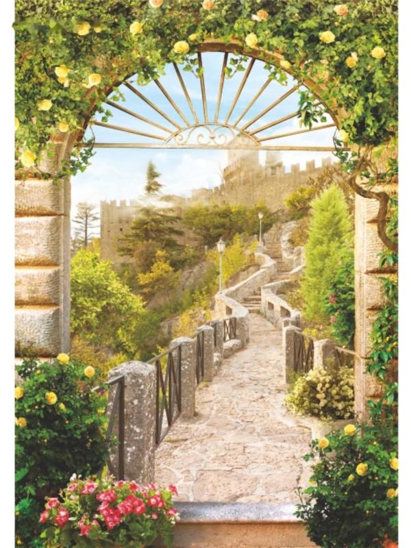 Фотообои Bellissimo Весна в Греции, 4 листа 140х200 см