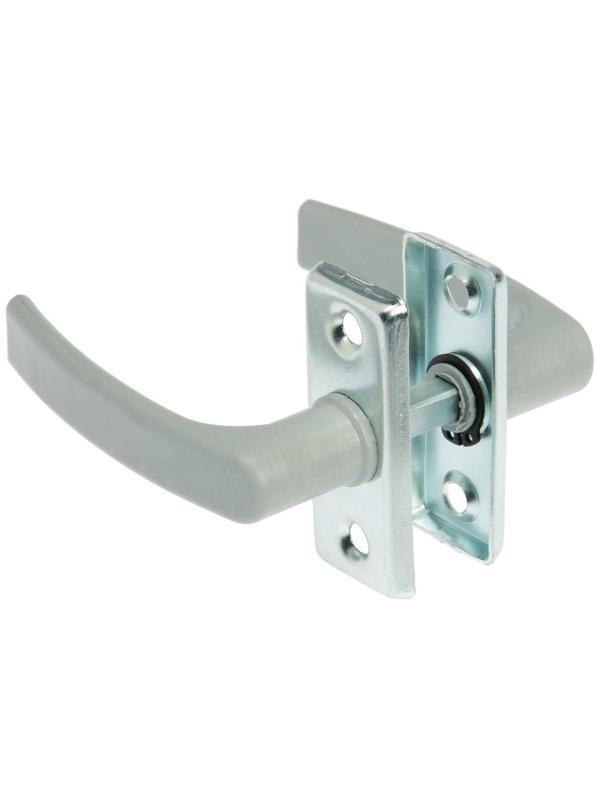 Ручка двусторонняя пластиковая для теплиц, серая