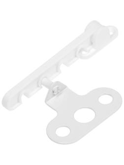 Ограничитель открывания окна пластиковый, L=105, белый   50 шт