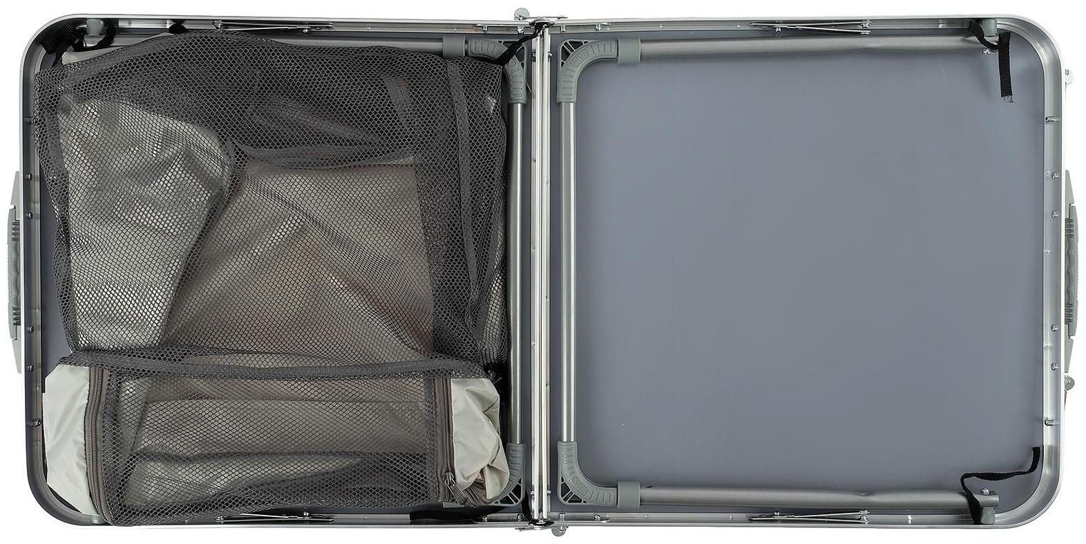 Стол ССТ-3П, 102 х 50 х 44,5 / 61 см, металик