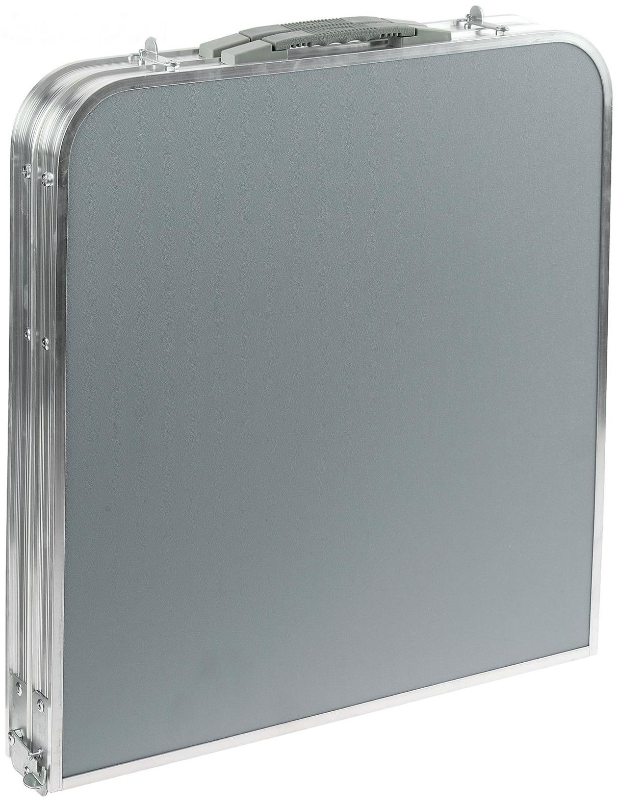 Стол ССТ-3П, 102 х 50 х 44,5 / 61 см, металик