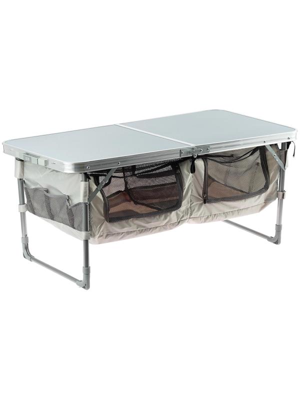 Стол ССТ-3П, 102 х 50 х 44,5 / 61 см, металик