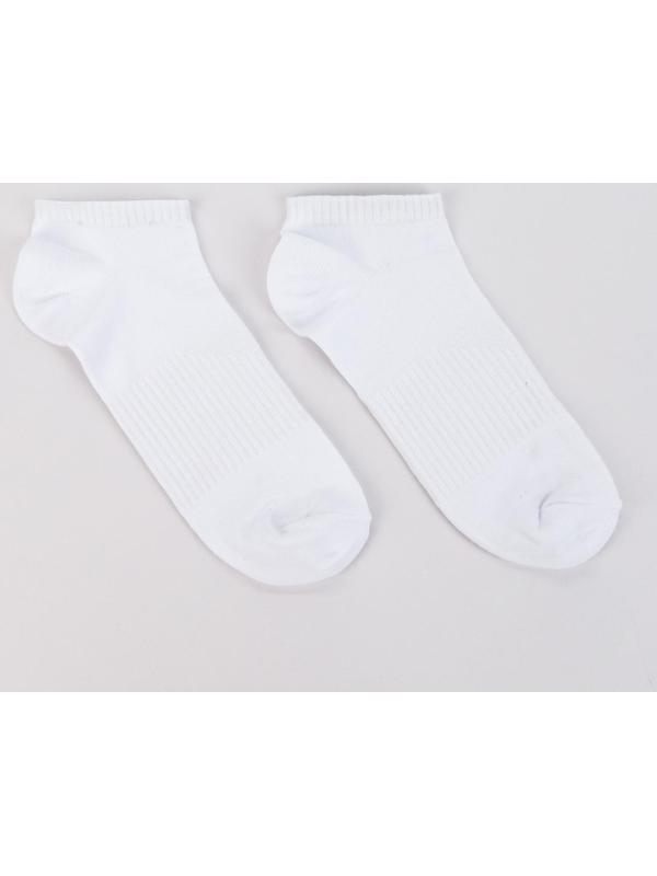 Набор мужских носков - 3 пары, цвет белый, размер 27-29