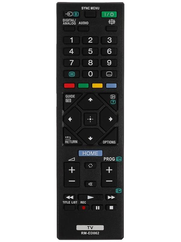 Пульт ДУ Huayu RM-ED062, для ТВ Sony, универсальный, черный
