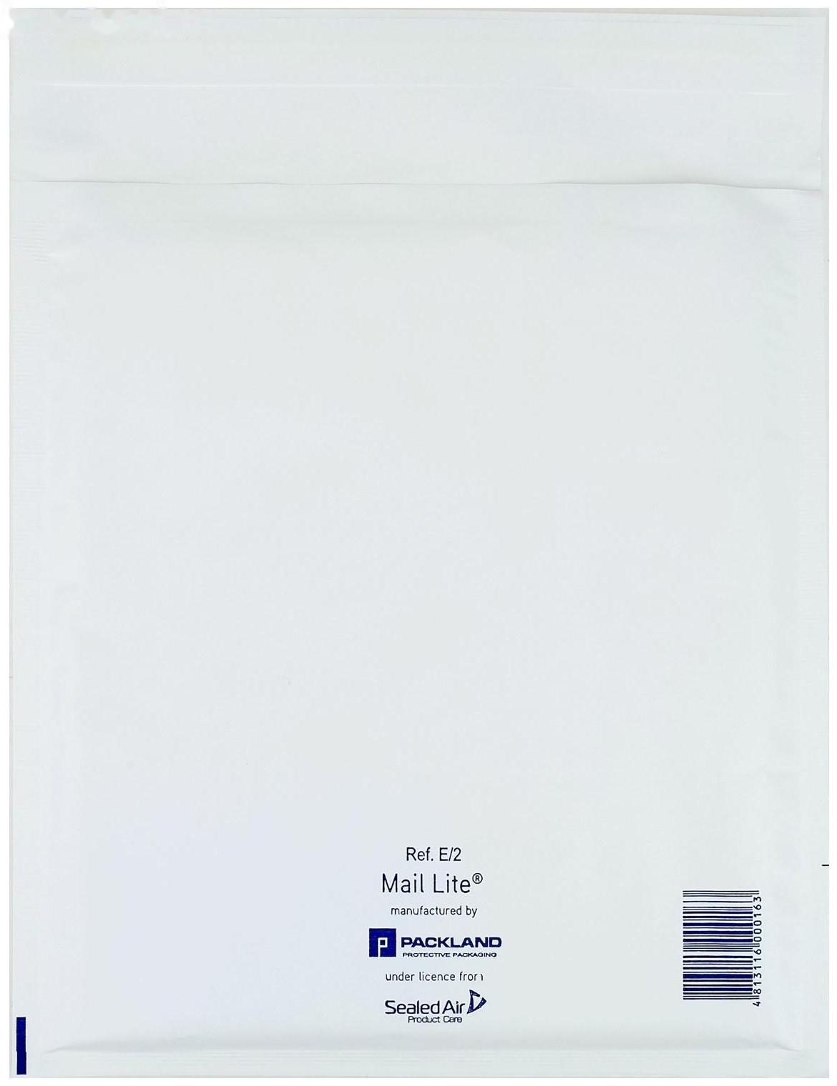 Крафт-конверт с воздушно-пузырьковой плёнкой Mail Lite, 22х26 см, White
