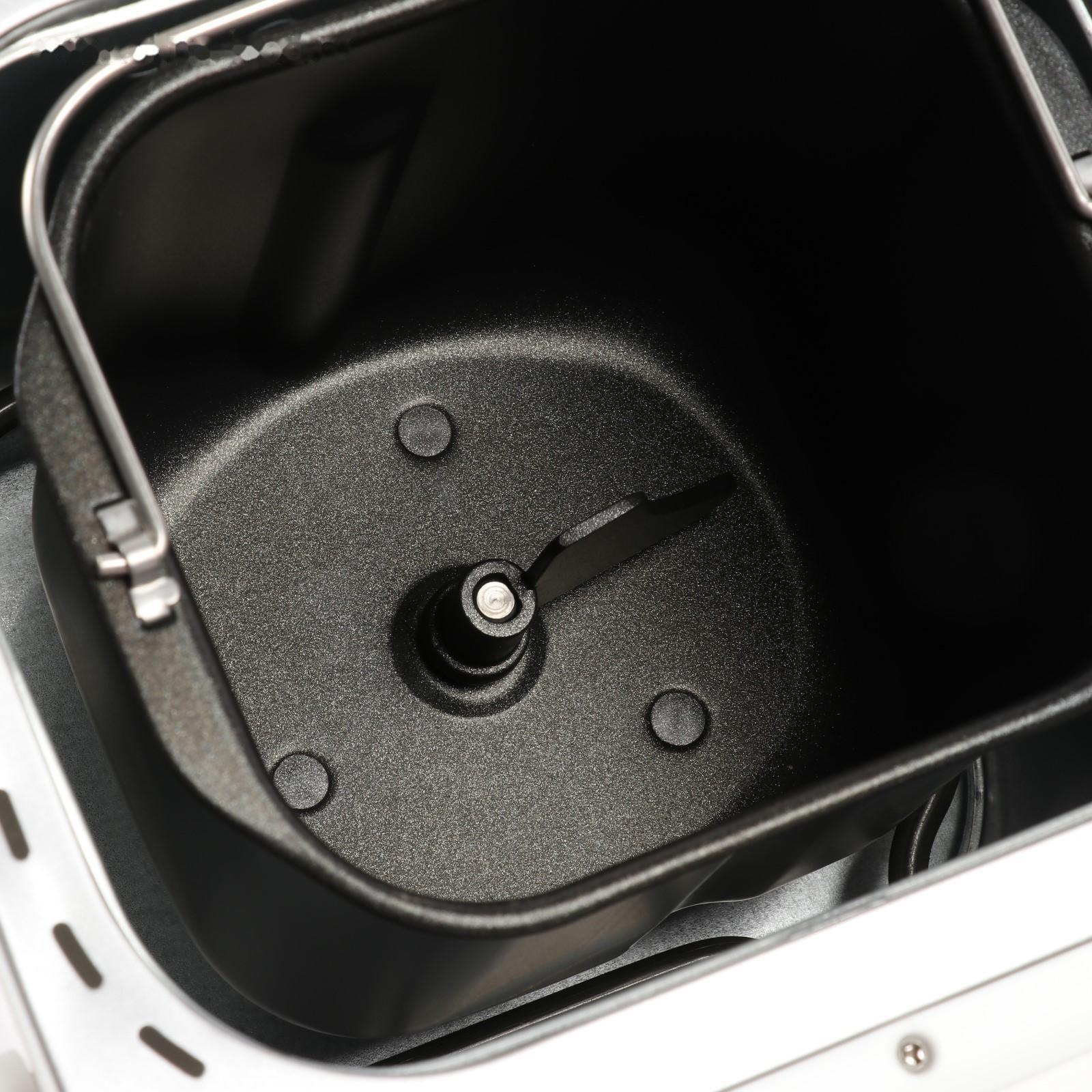 Хлебопечь Galaxy GL 2701, 600 Вт, 19 программ, до 0.75 кг, выбор цвета корочки, белая