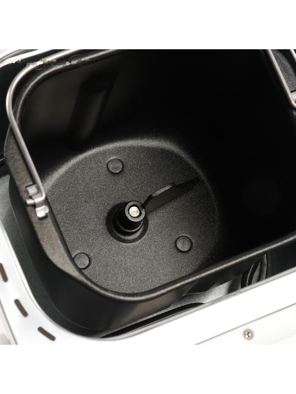 Хлебопечь Galaxy GL 2701, 600 Вт, 19 программ, до 0.75 кг, выбор цвета корочки, белая