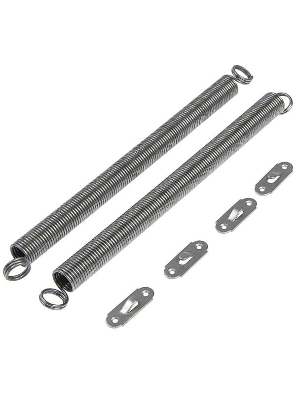 Пружина дверная ТУНДРА, без покрытия, D=24 мм, L=300 мм, 2 шт.