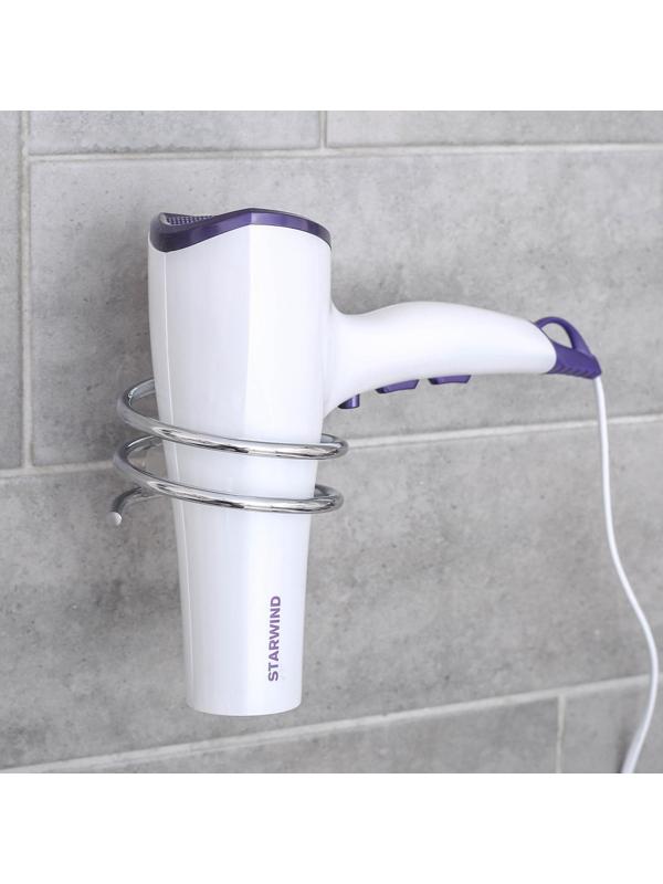 Держатель для фена Accoona A11814, 15,5×10×10 см, цвет хром