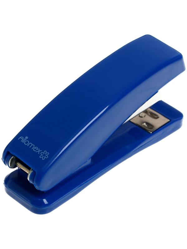 Степлер № 24/6 и 26/6, до 15 листов, Attomex, 2 вида скрепления, синий