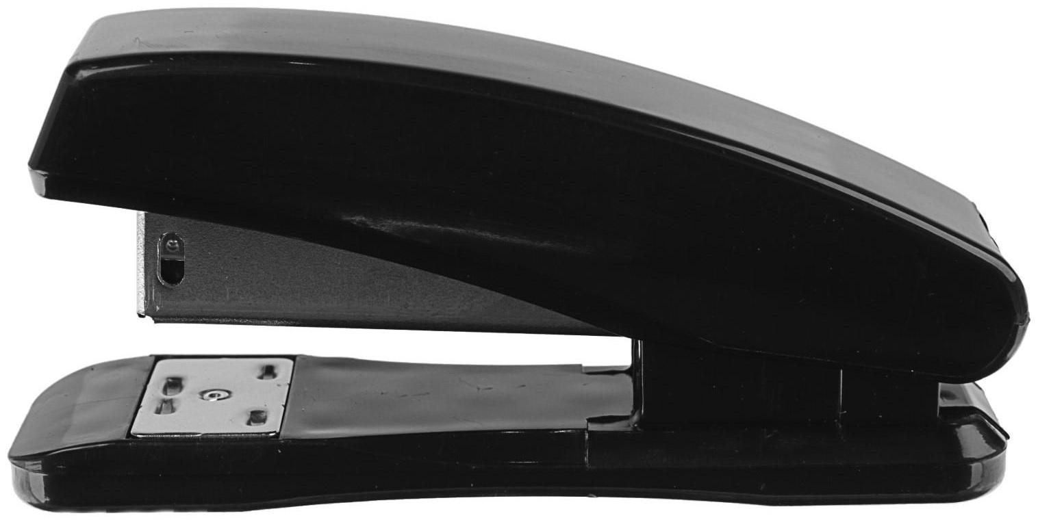 Степлер № 24/6 и 26/6, до 15 листов, Attomex, 2 вида скрепления, чёрный