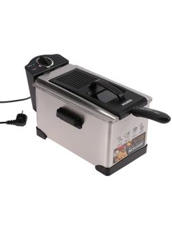 Фритюрница Centek CT-1431, 1800 Вт, 3.5 л, серебристая