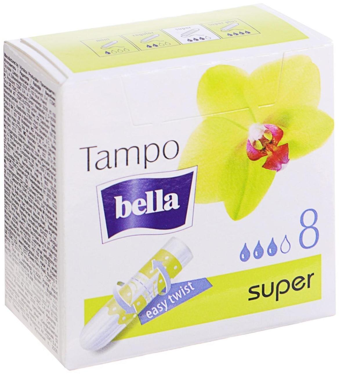 Тампоны Bella Premium Comfort Super Easy Twist, 8 шт.
