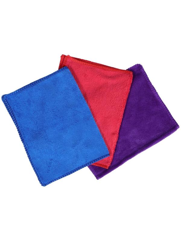 Тряпка для мытья авто, Grand Caratt, микрофибра, 300 г/м², 20×30 см, набор 3 шт